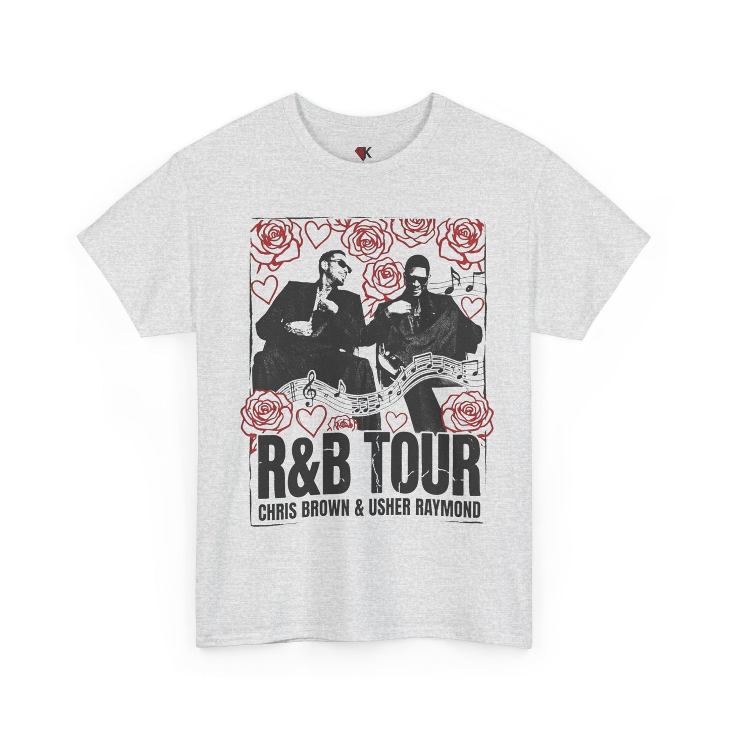 R&B Tour Graphic Tee: Chris Brown & Usher Edition