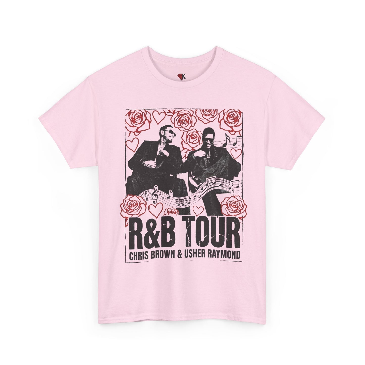 R&B Tour Graphic Tee: Chris Brown & Usher Edition