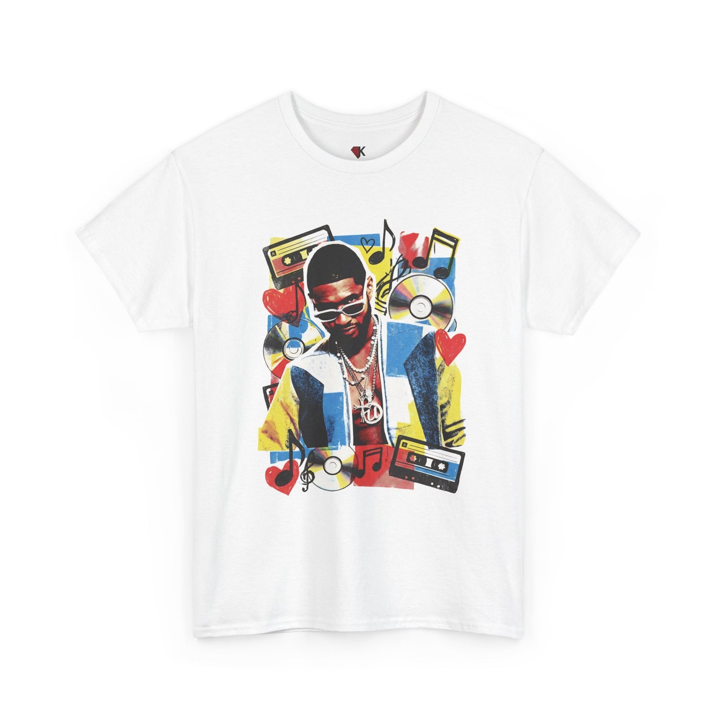 Usher "Abstract Vibes" Pop Art Graphic Tee