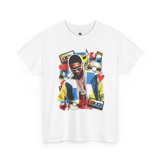 Usher "Abstract Vibes" Pop Art Graphic Tee