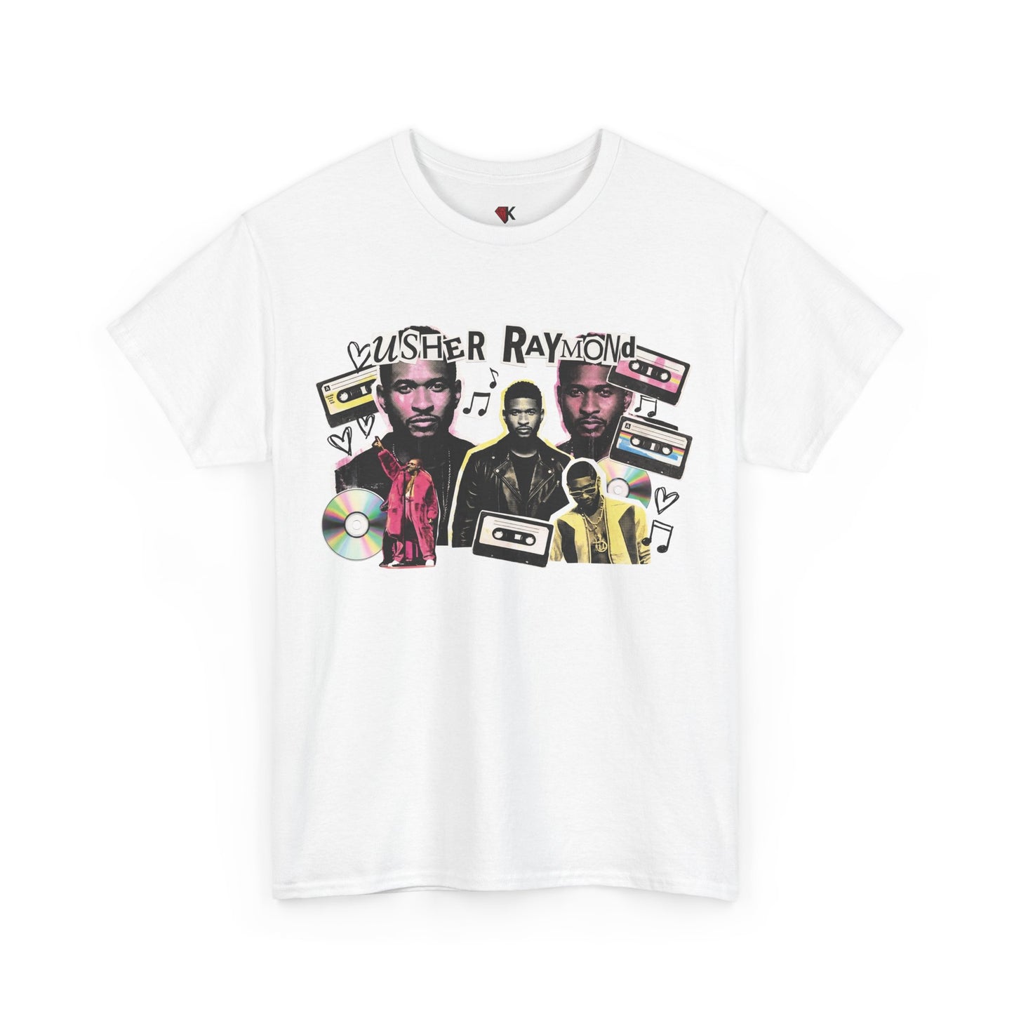 Usher Raymond Retro Collage Graphic Tee