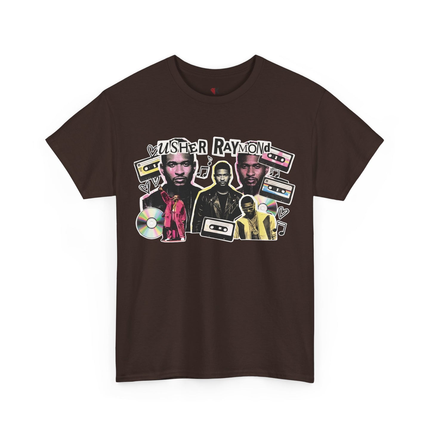Usher Raymond Retro Collage Graphic Tee