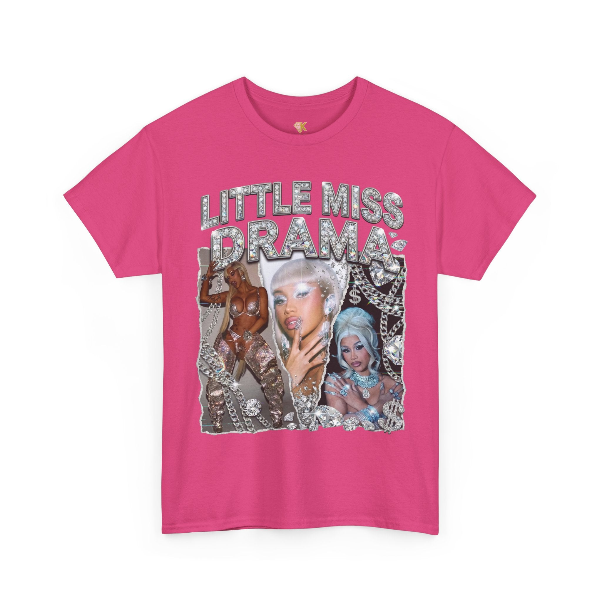 3 Peat Blinged Out Cardi B Bootleg Tee