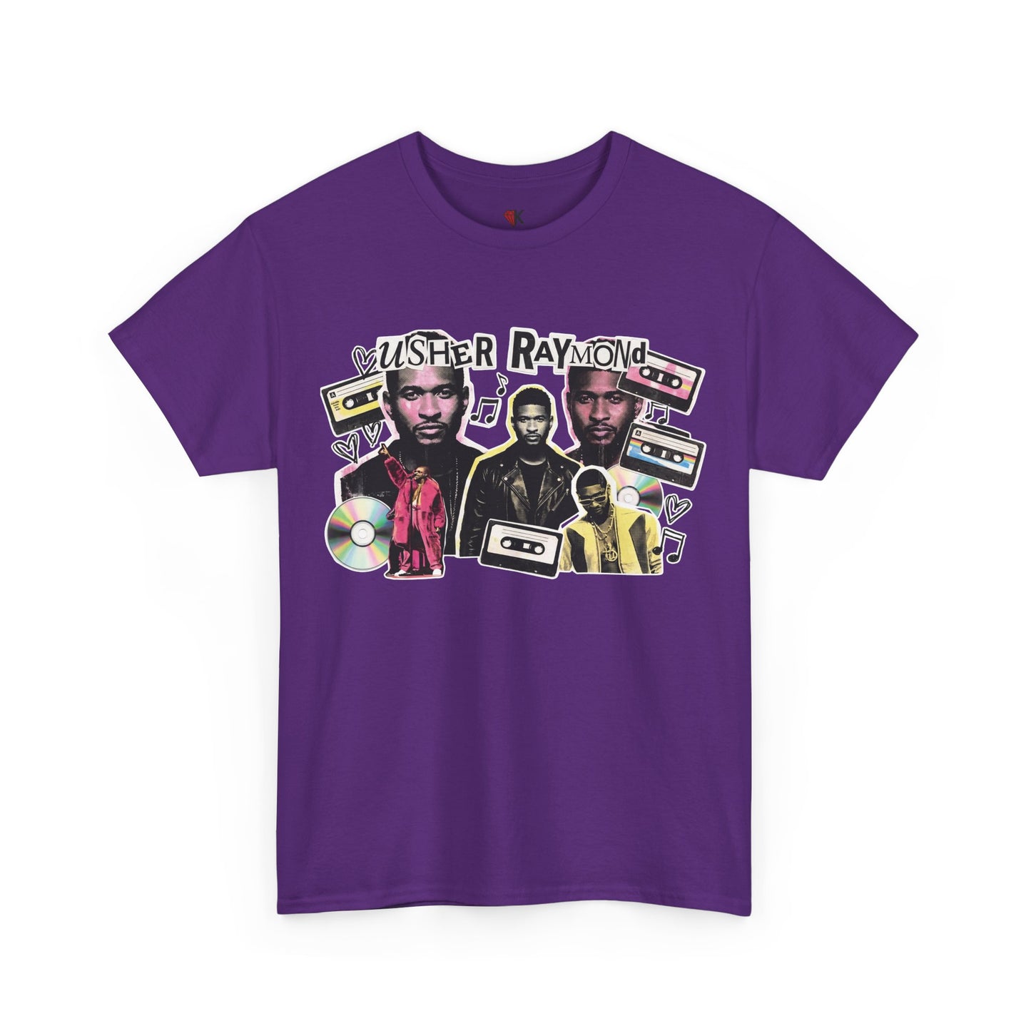 Usher Raymond Retro Collage Graphic Tee