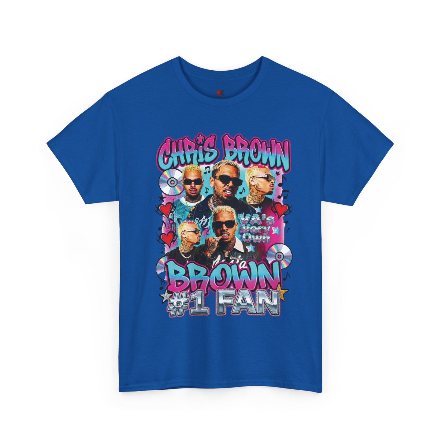 Chris Brown "#1 Fan" Custom Graphic Tee