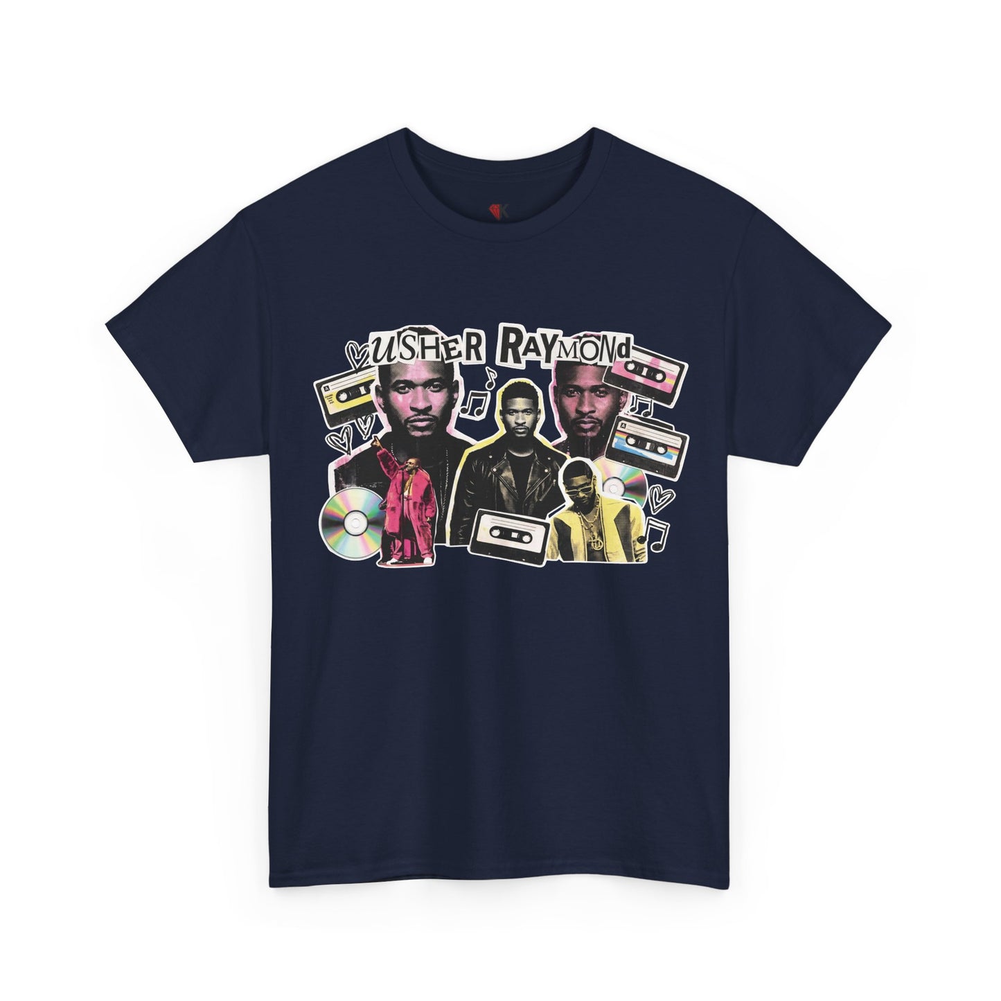 Usher Raymond Retro Collage Graphic Tee