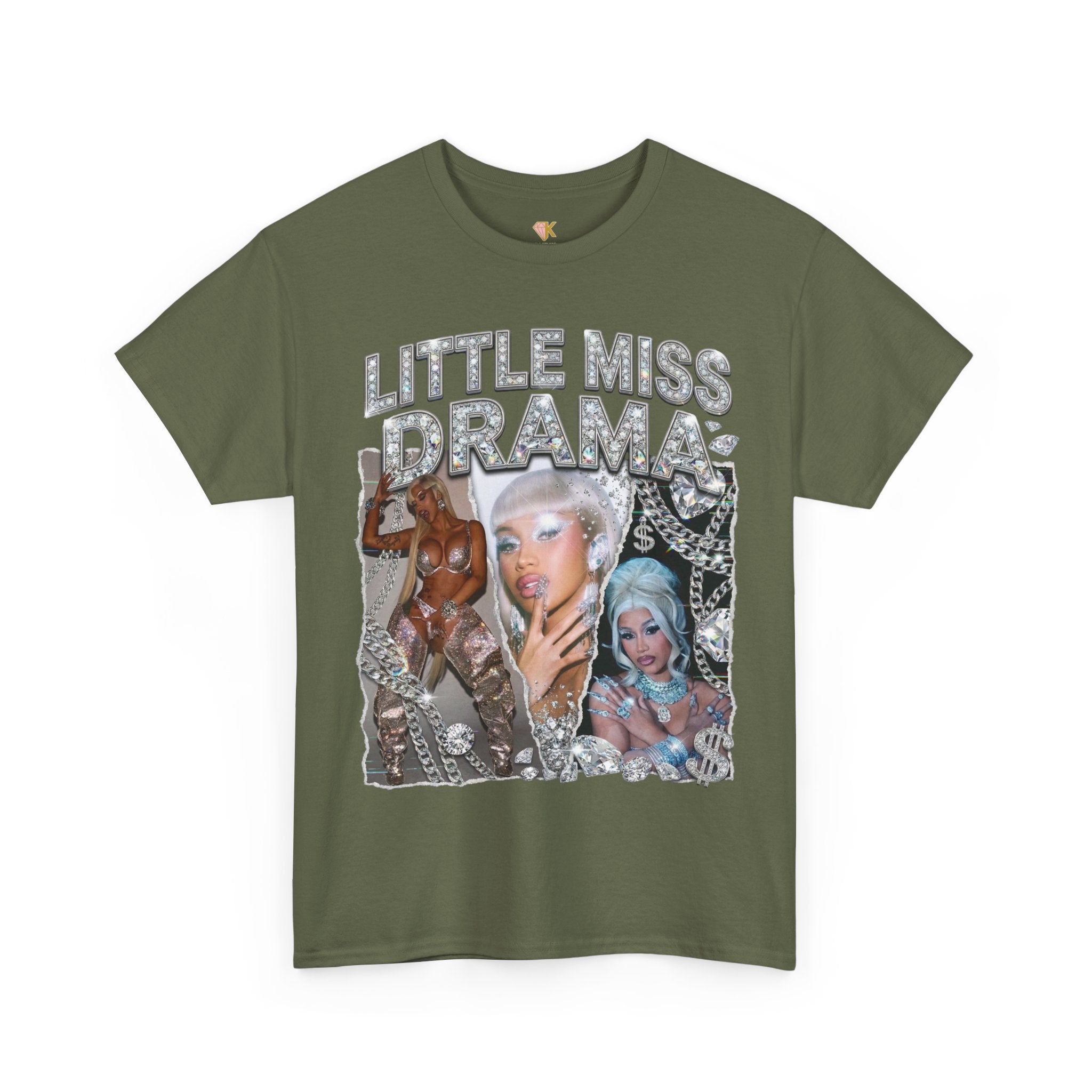 3 Peat Blinged Out Cardi B Bootleg Tee