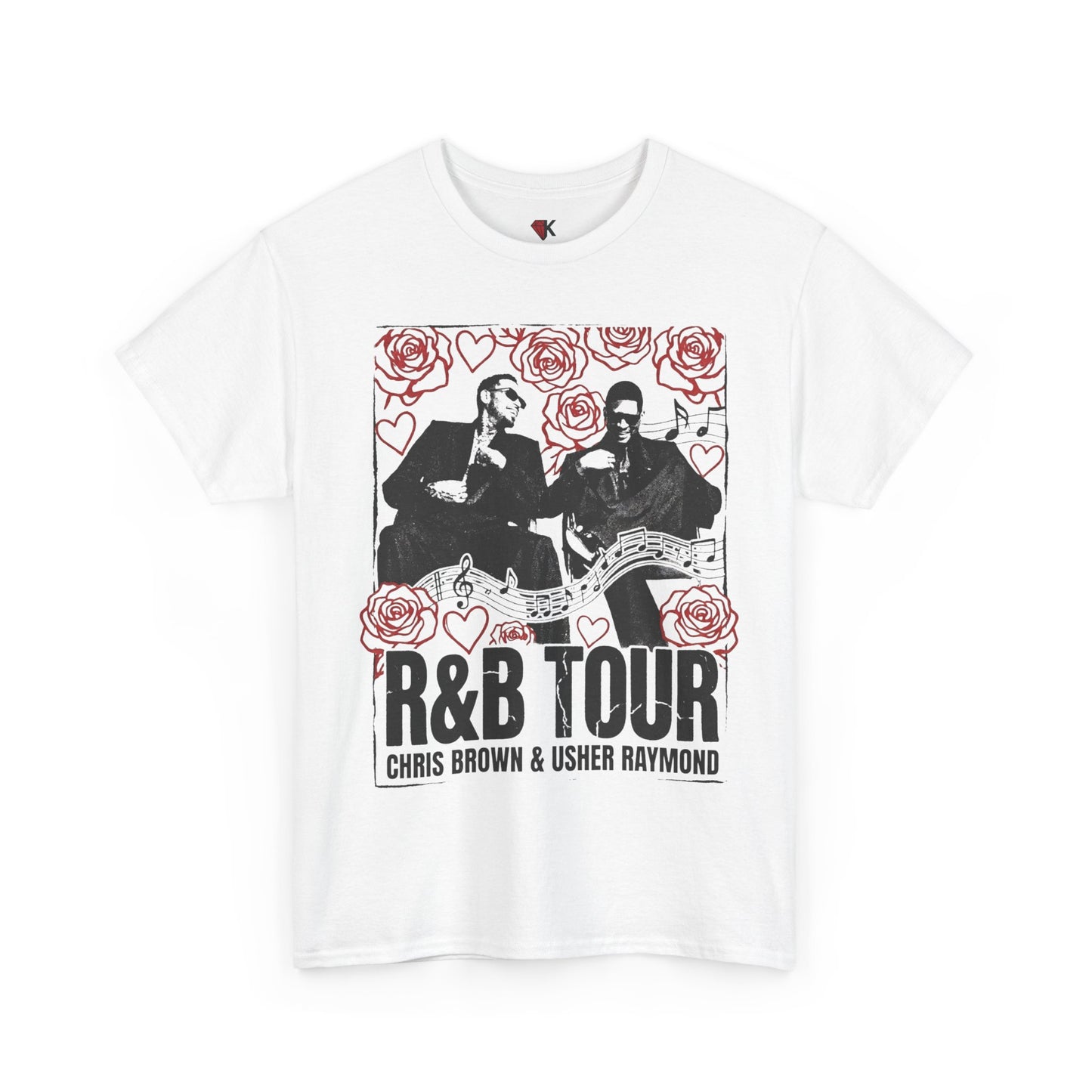 R&B Tour Graphic Tee: Chris Brown & Usher Edition