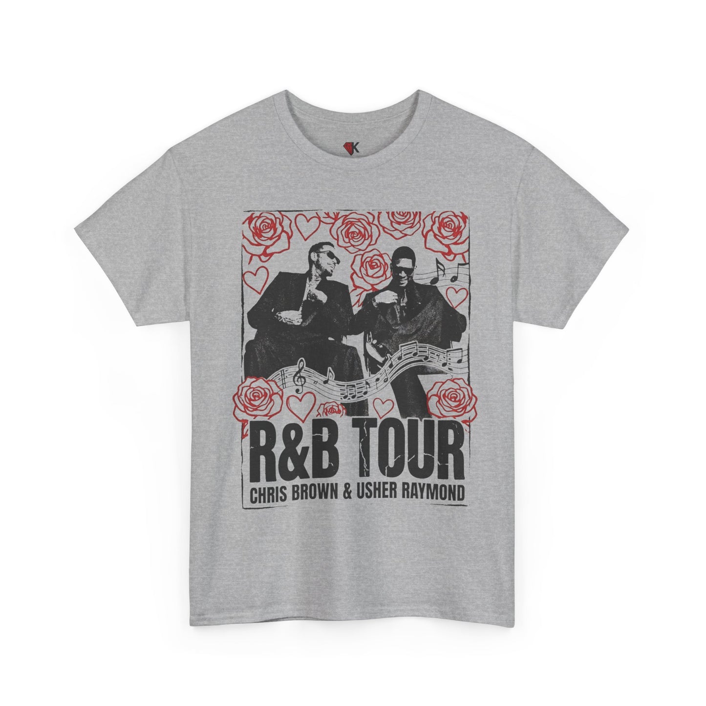 R&B Tour Graphic Tee: Chris Brown & Usher Edition