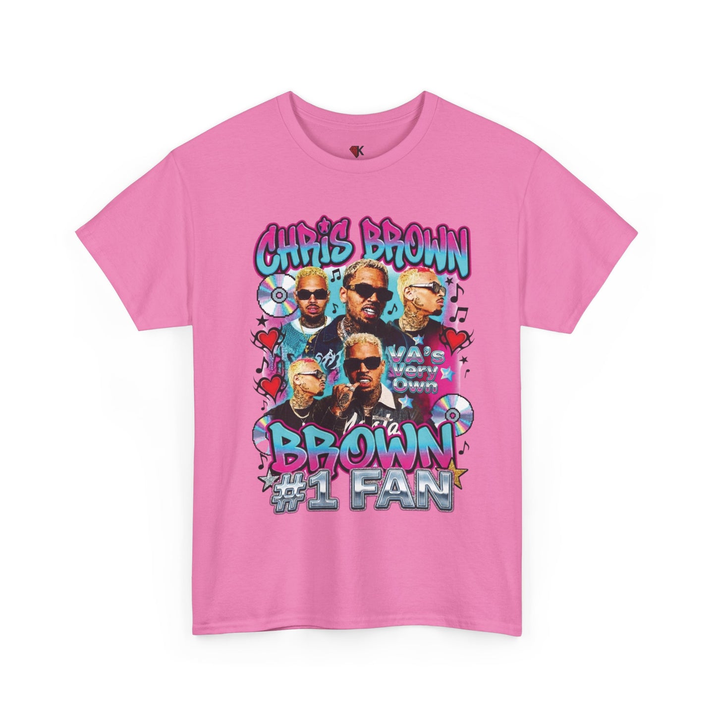Chris Brown "#1 Fan" Custom Graphic Tee
