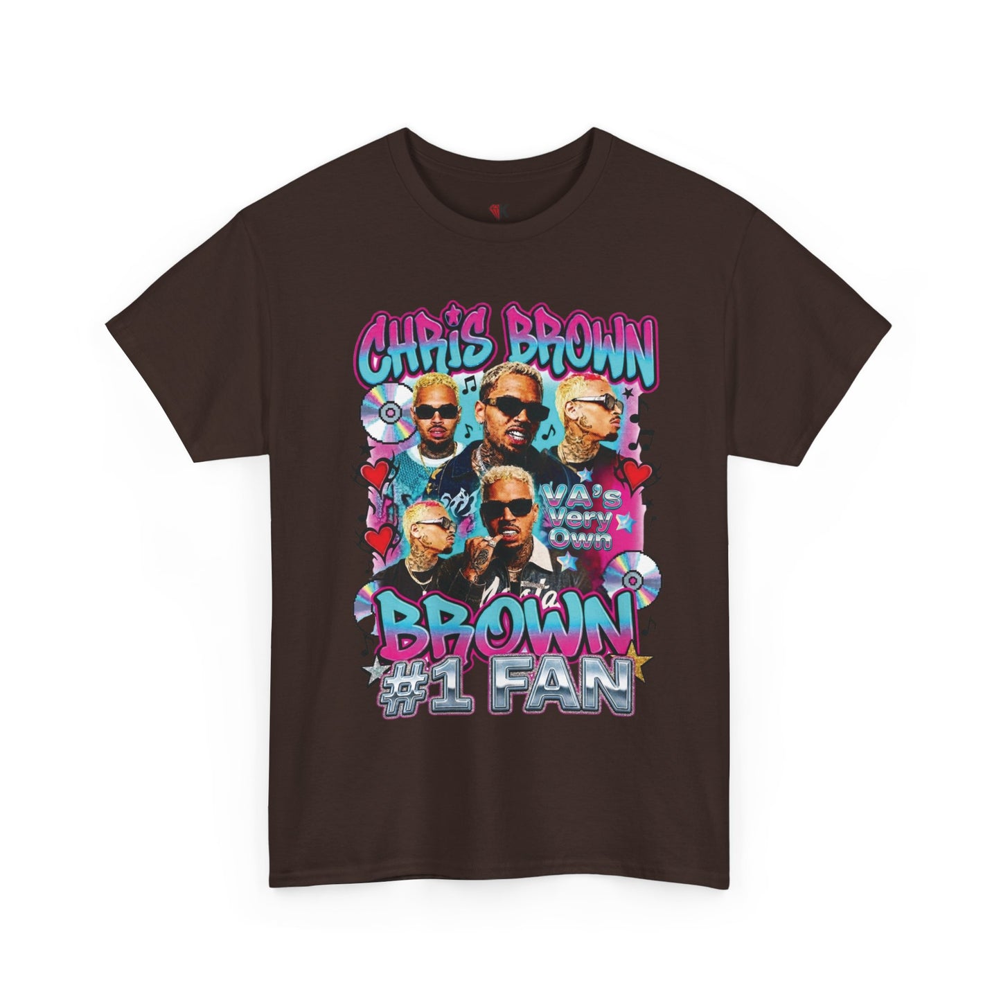 Chris Brown "#1 Fan" Custom Graphic Tee