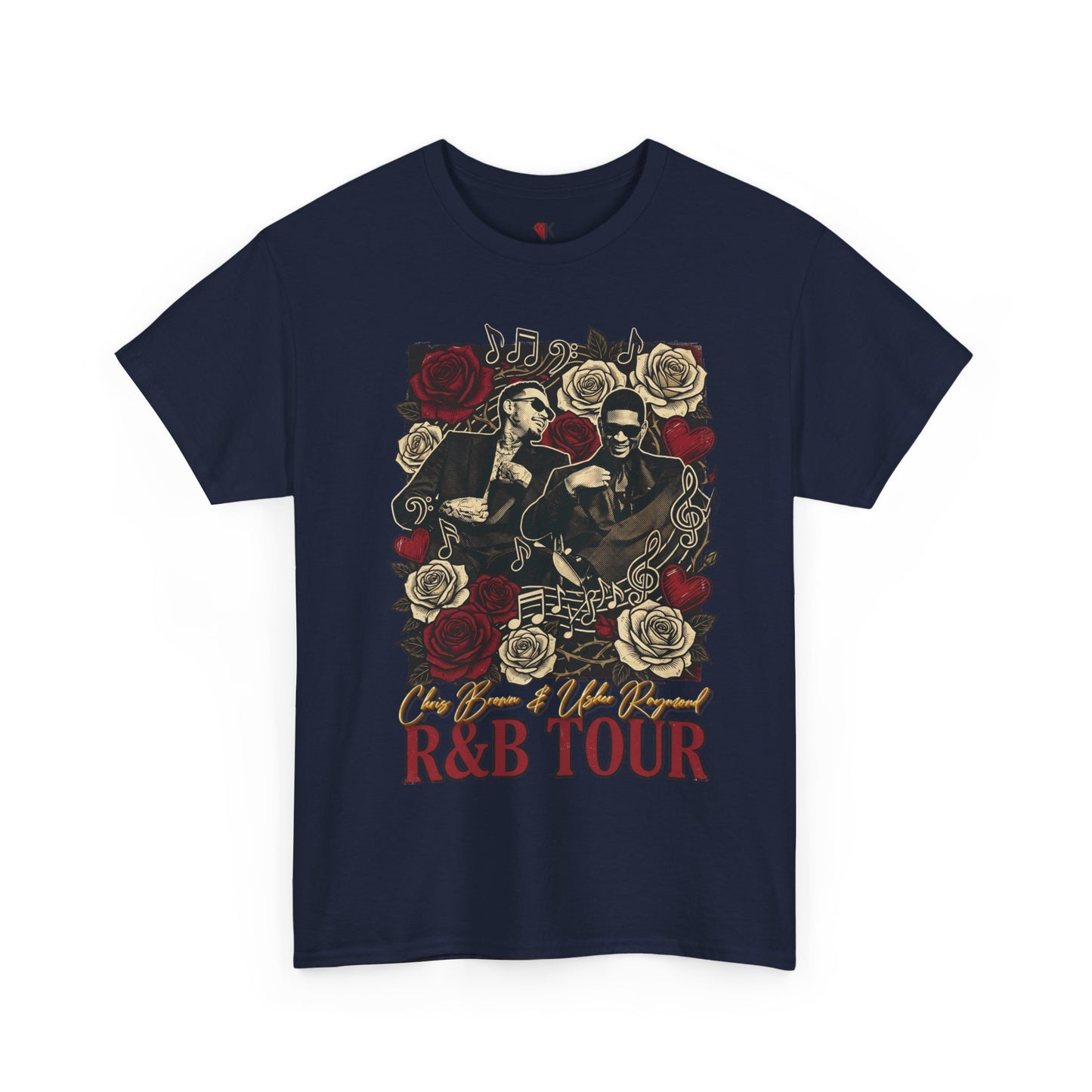 Chris Brown & Usher: R&B Tour Commemorative Tee