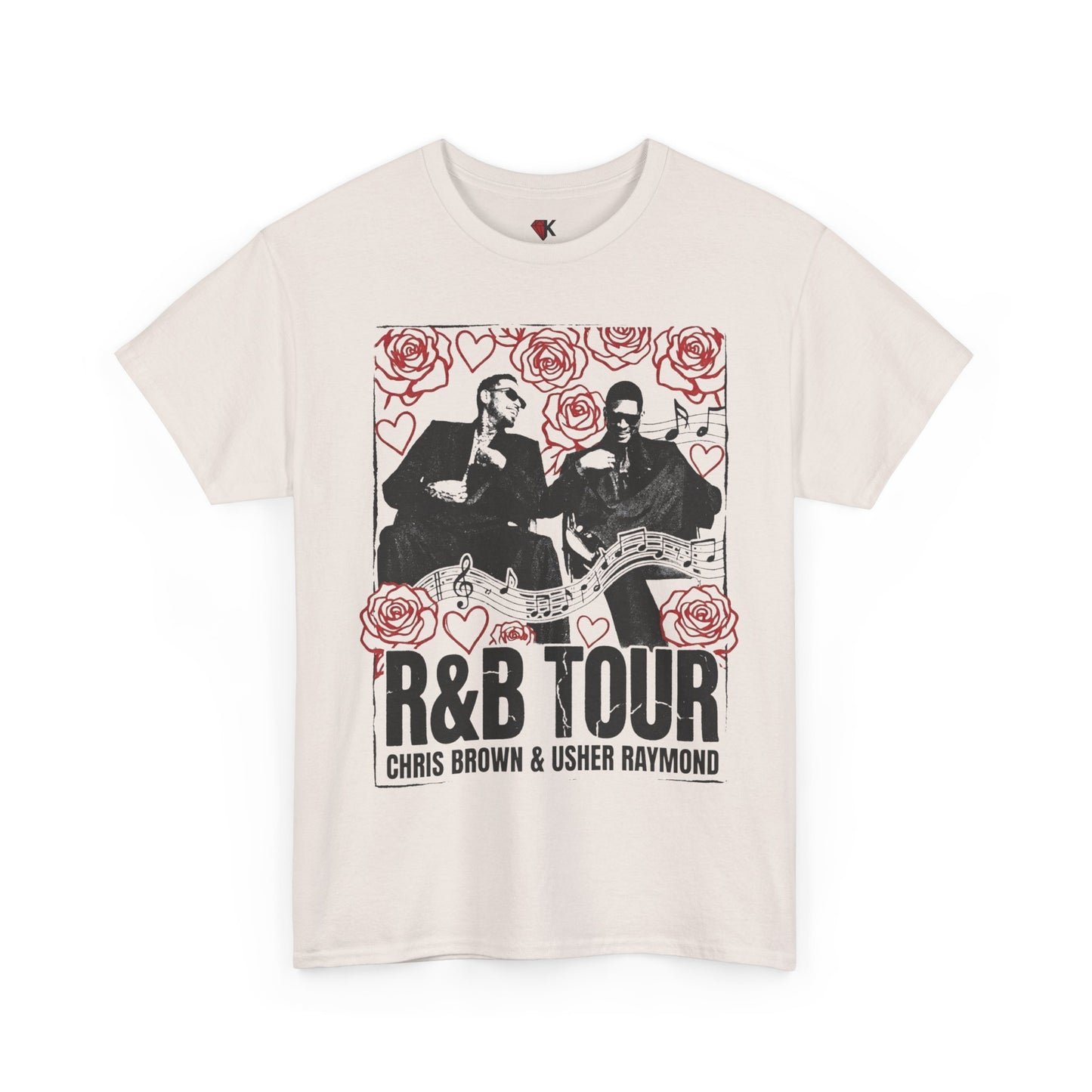 R&B Tour Graphic Tee: Chris Brown & Usher Edition