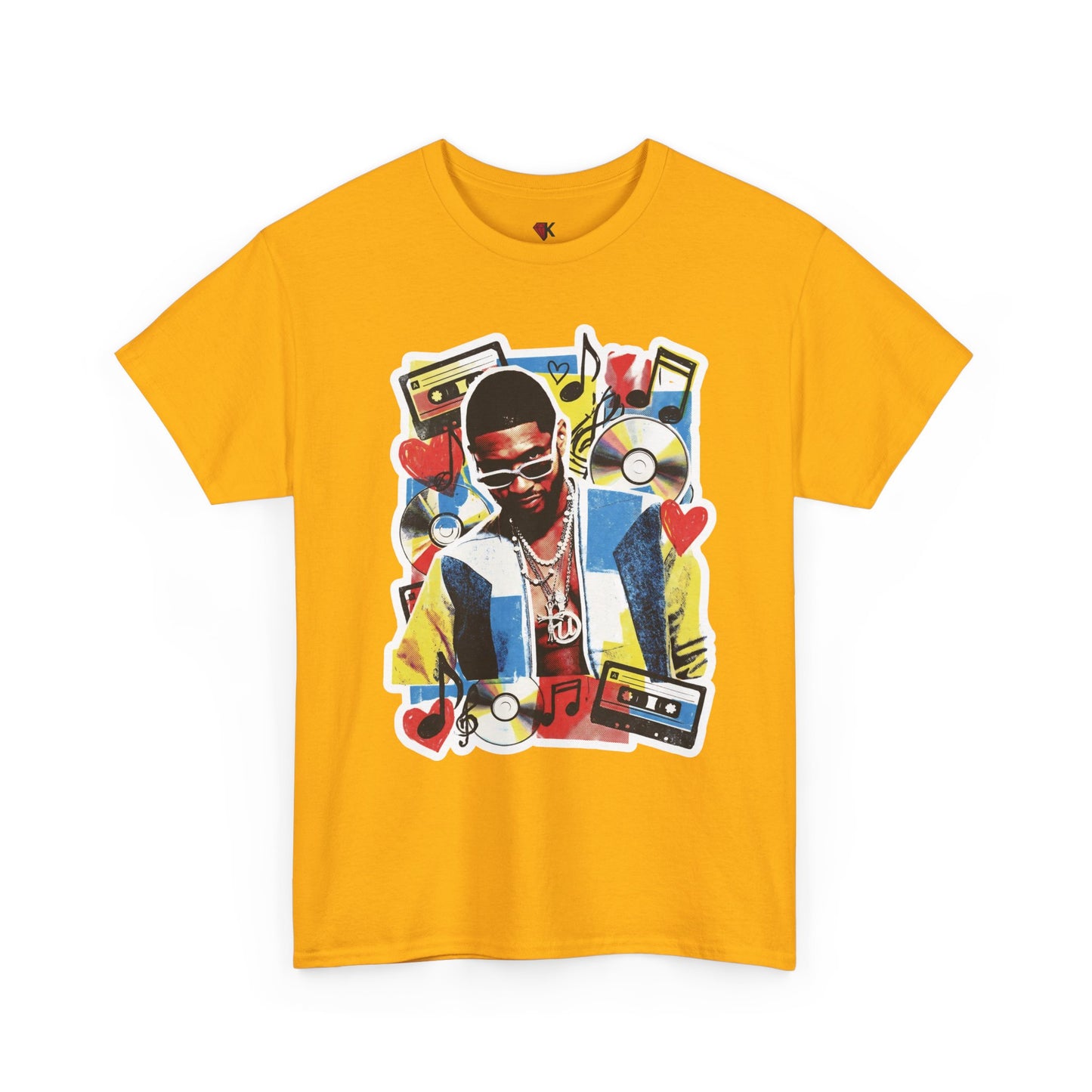 Usher "Abstract Vibes" Pop Art Graphic Tee