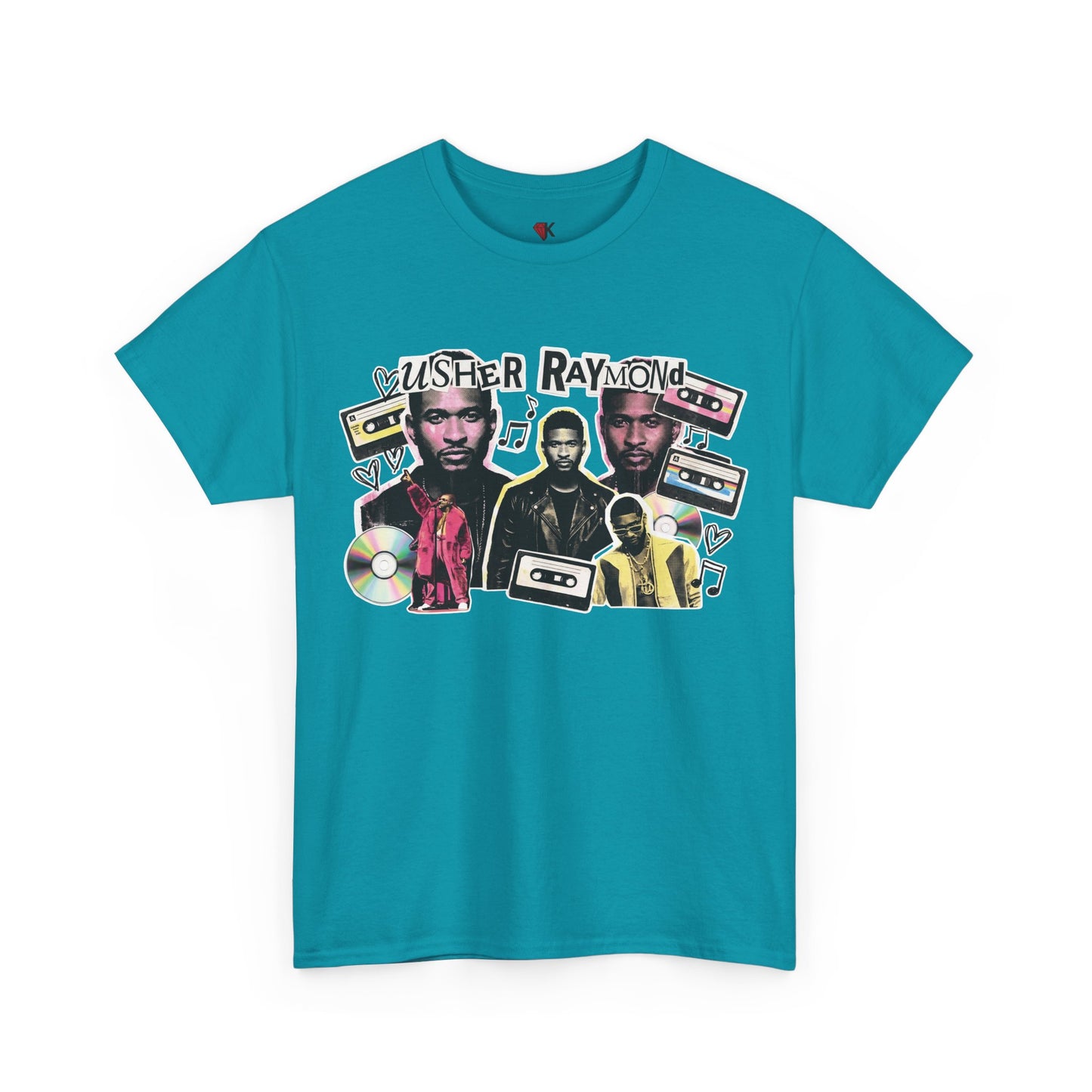 Usher Raymond Retro Collage Graphic Tee