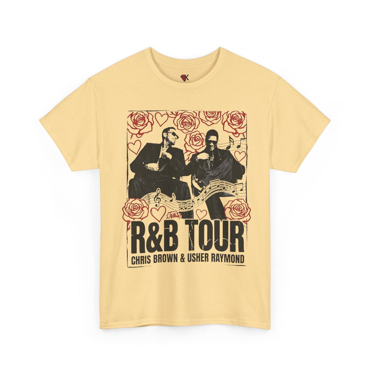 R&B Tour Graphic Tee: Chris Brown & Usher Edition