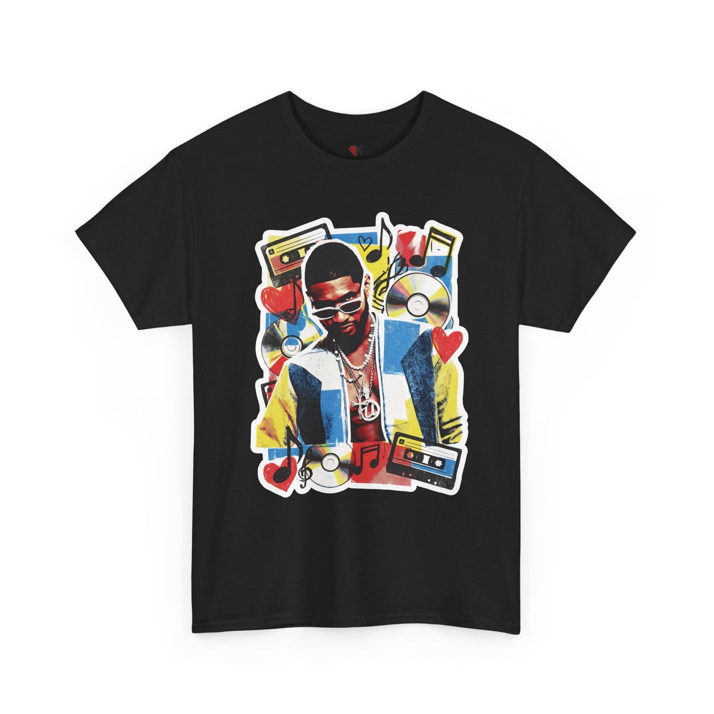 Usher "Abstract Vibes" Pop Art Graphic Tee