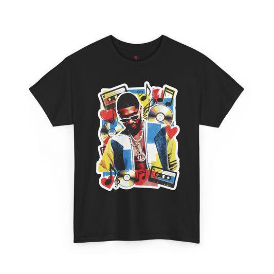 Usher "Abstract Vibes" Pop Art Graphic Tee