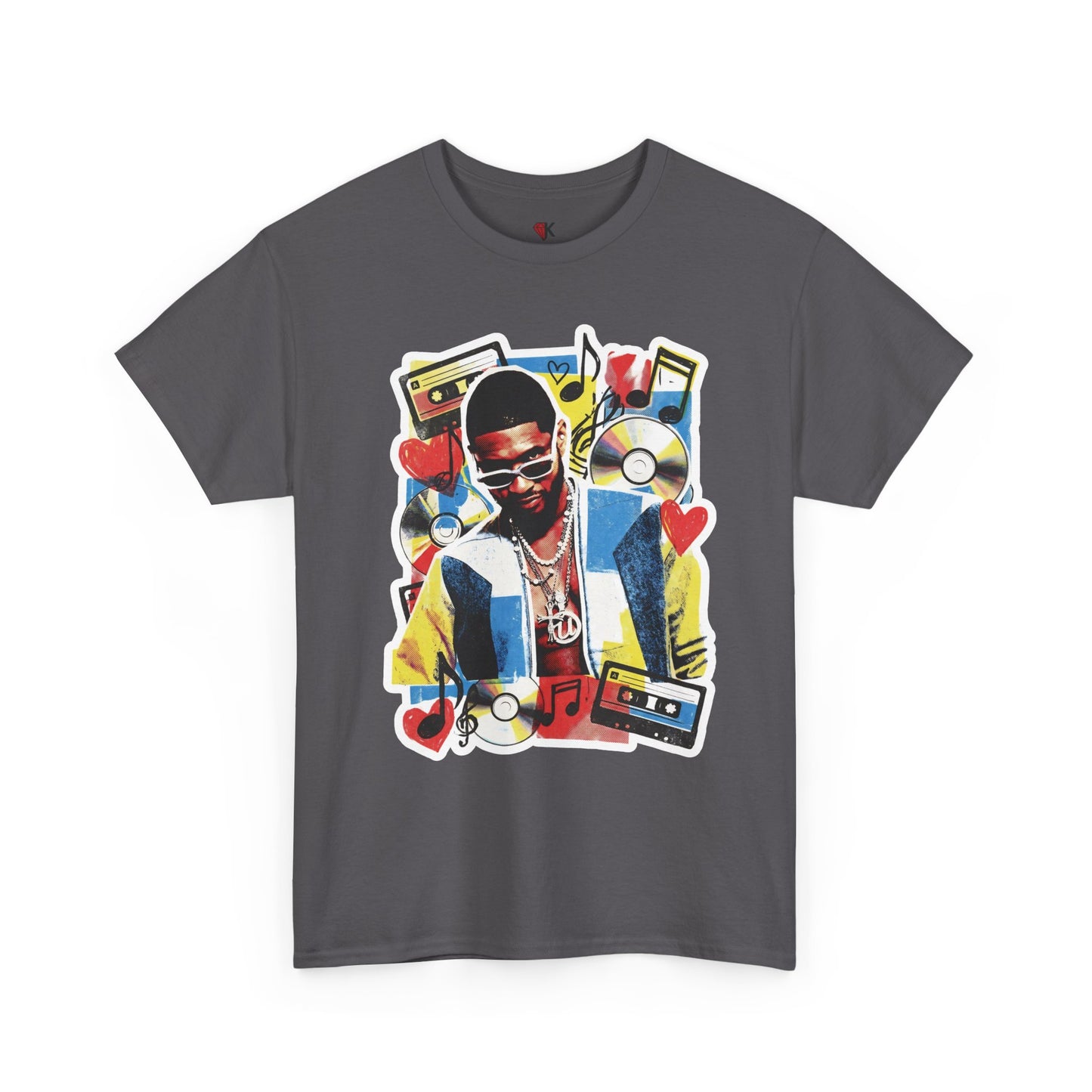 Usher "Abstract Vibes" Pop Art Graphic Tee