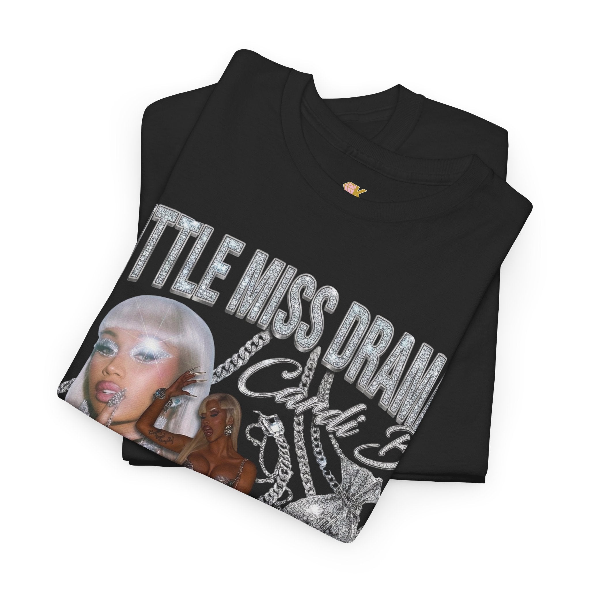 Drippy Blinged Out Cardi B Bootleg Tee