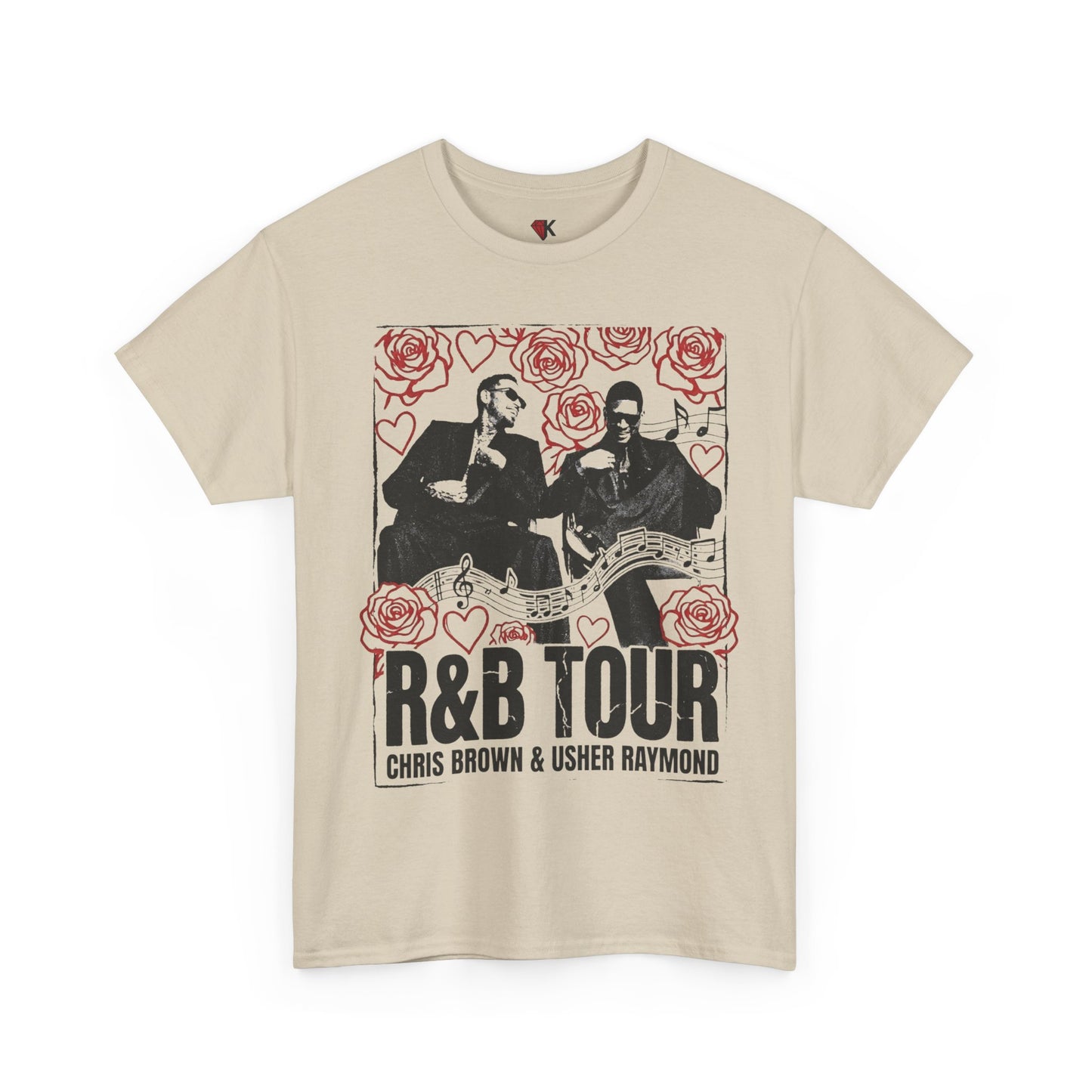 R&B Tour Graphic Tee: Chris Brown & Usher Edition