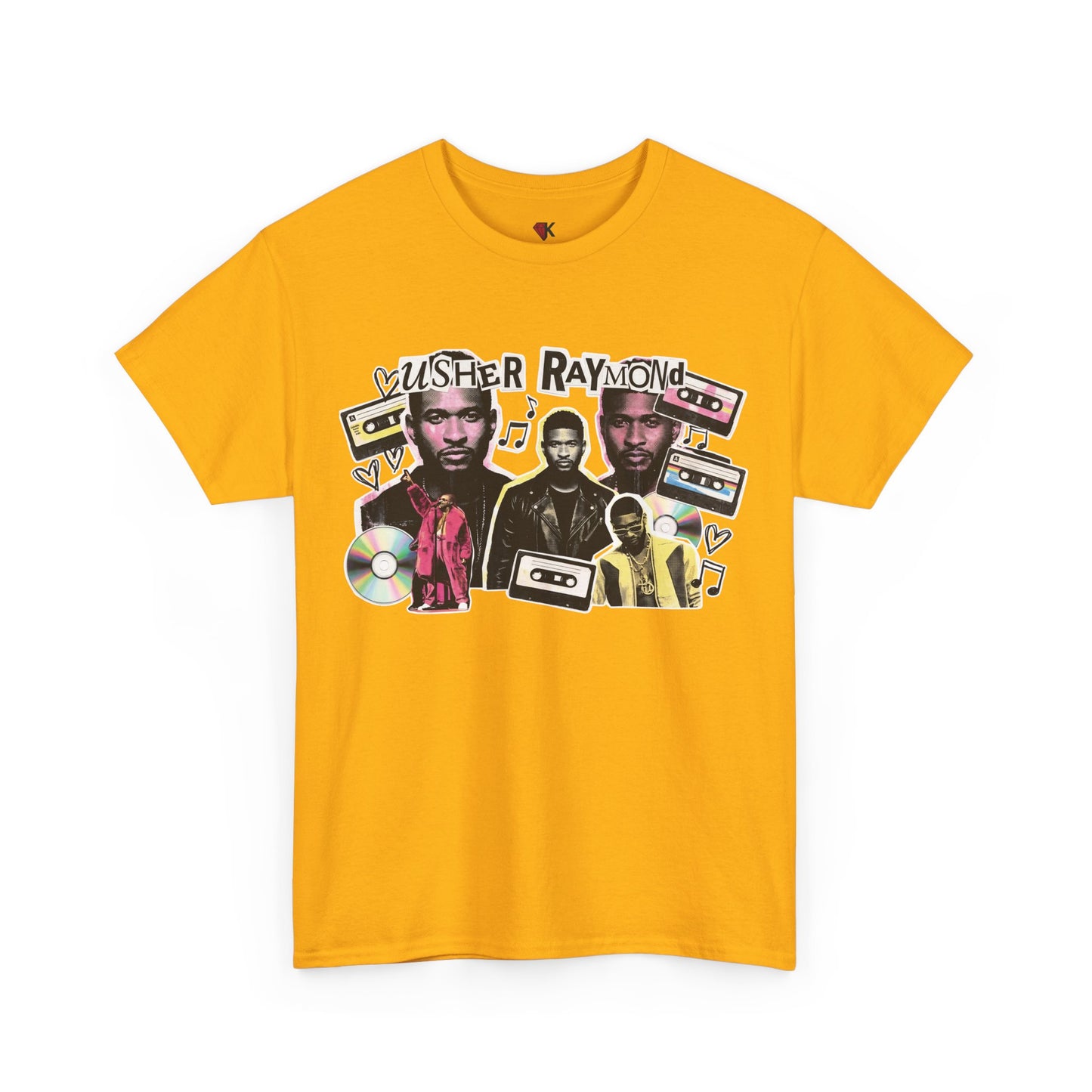 Usher Raymond Retro Collage Graphic Tee