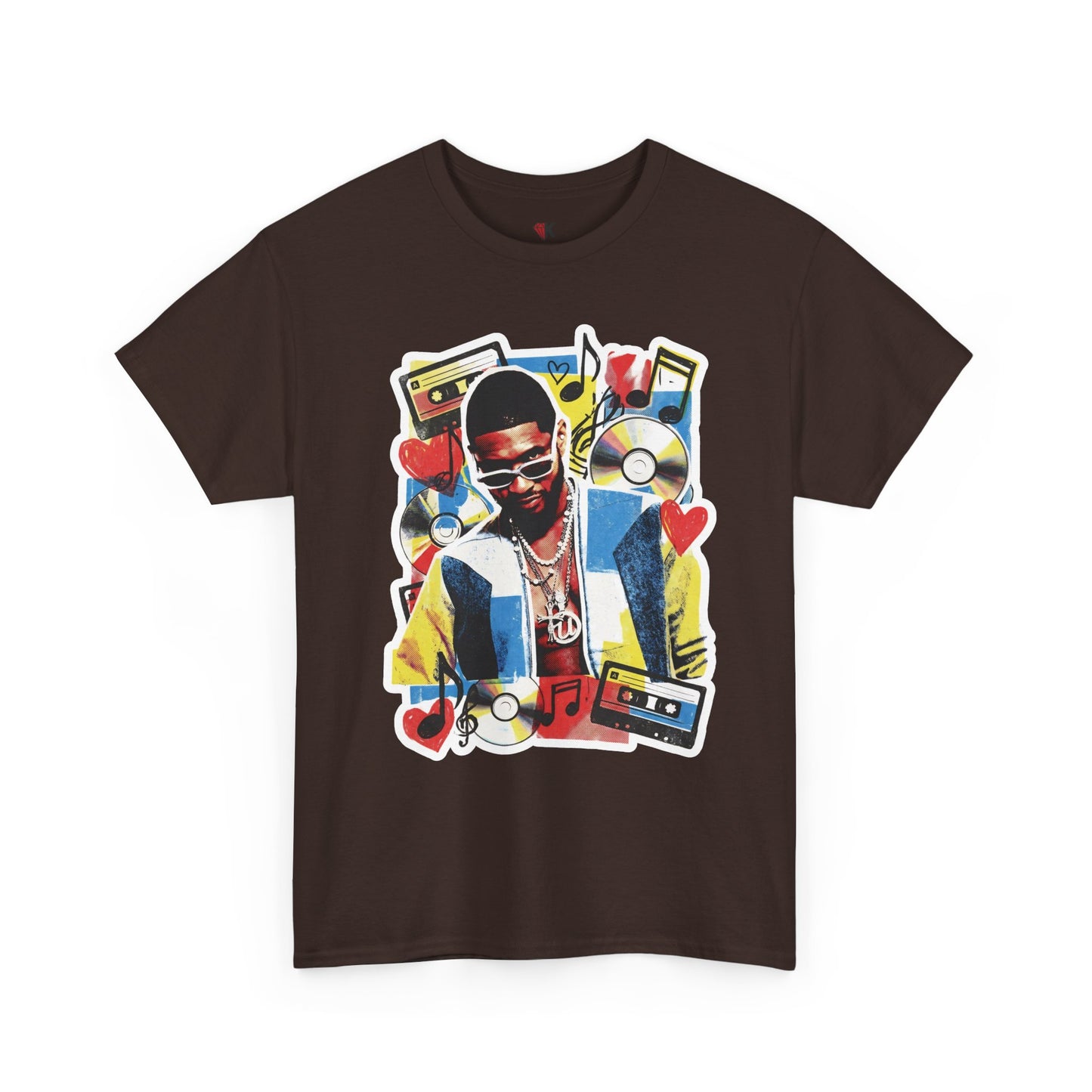 Usher "Abstract Vibes" Pop Art Graphic Tee