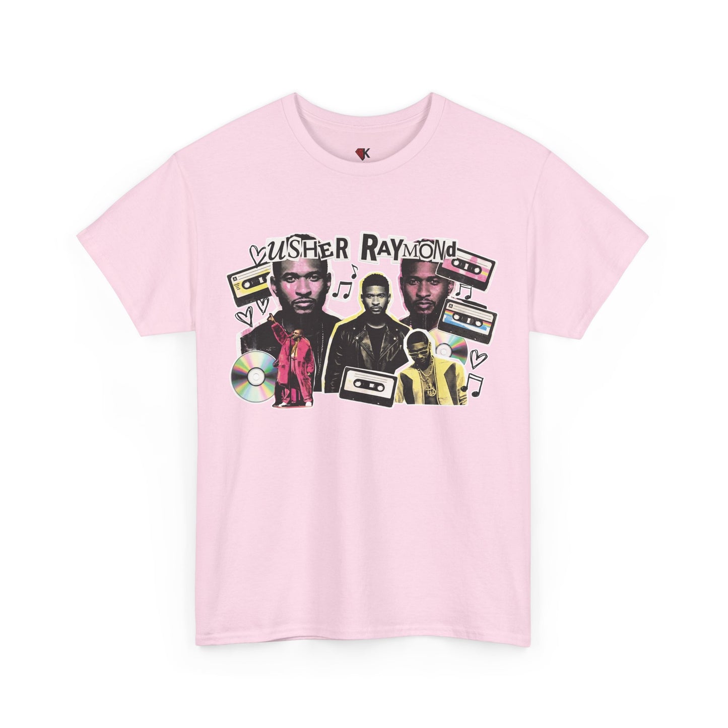 Usher Raymond Retro Collage Graphic Tee