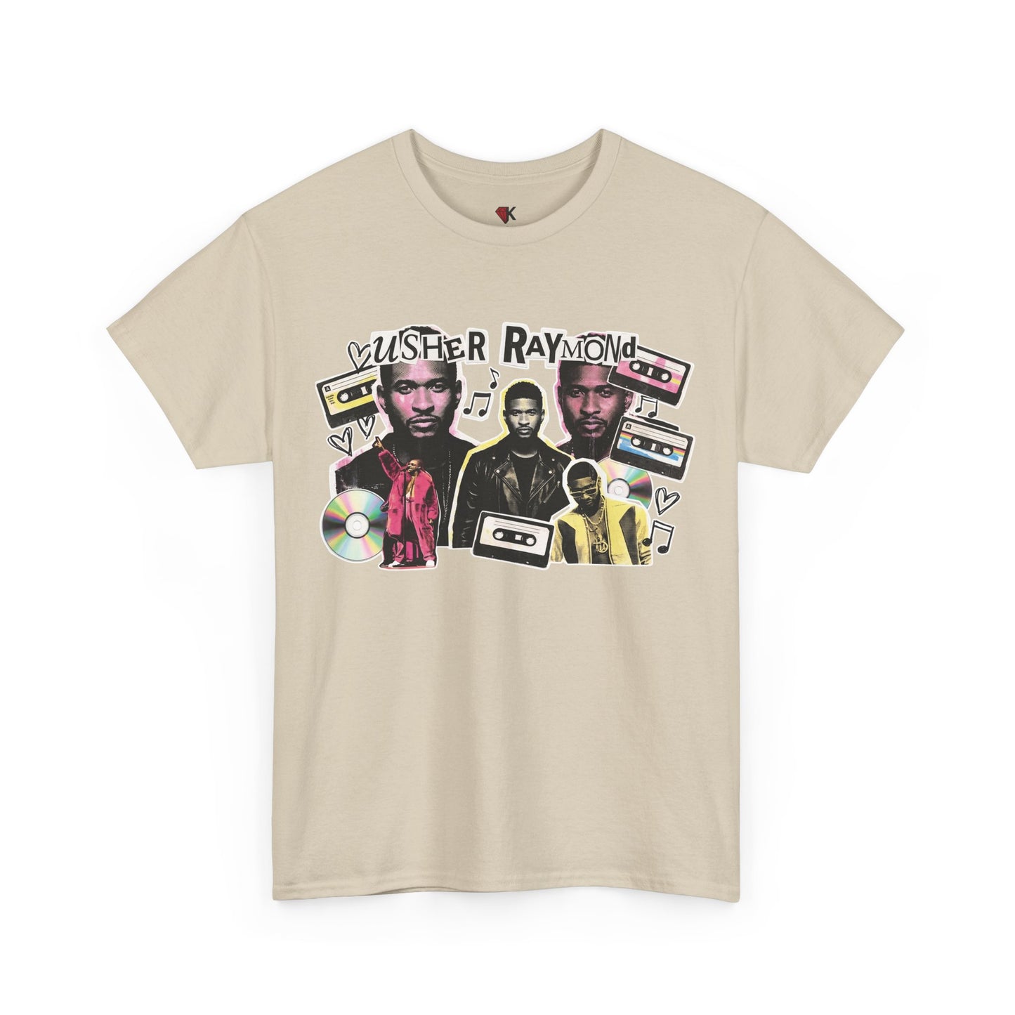 Usher Raymond Retro Collage Graphic Tee