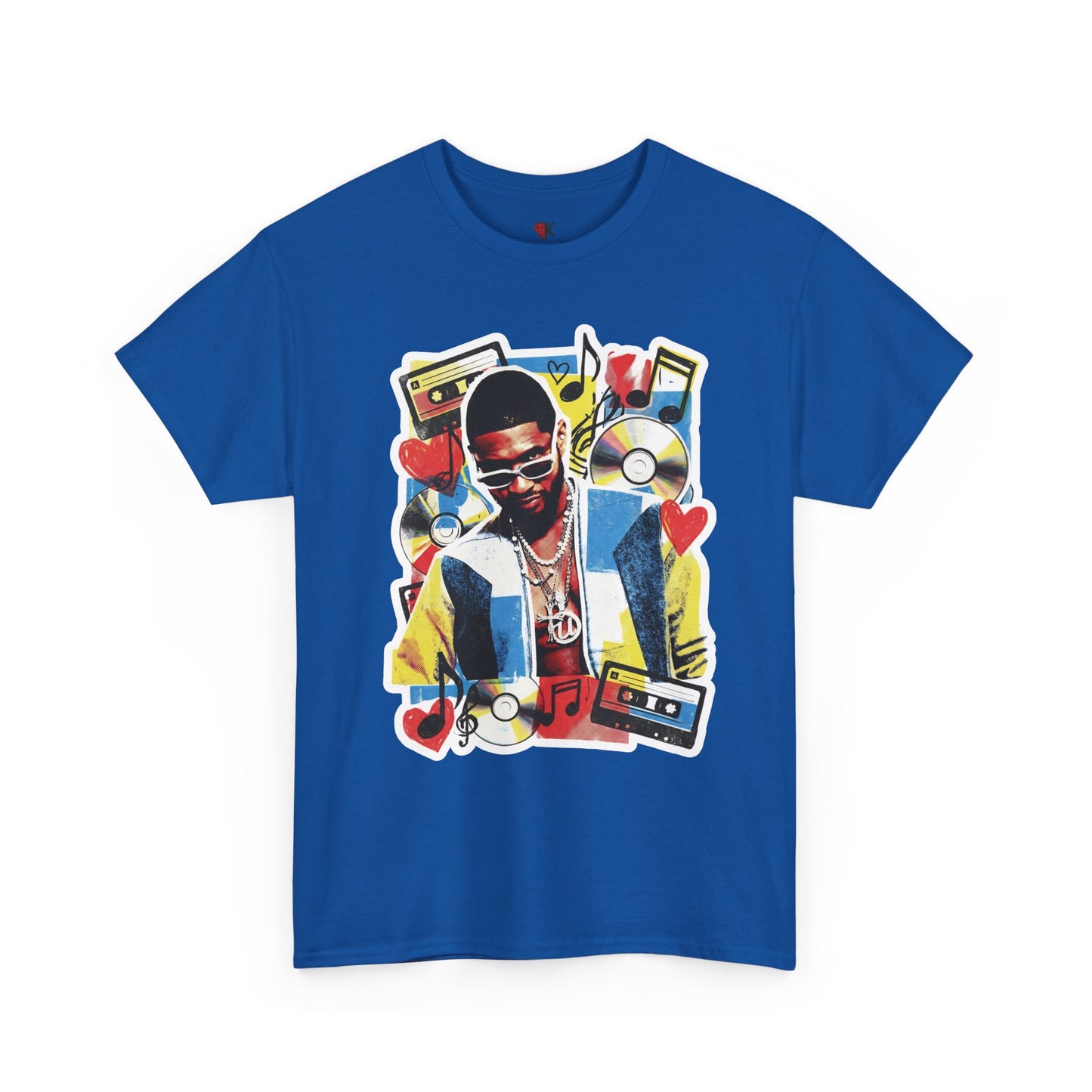 Usher "Abstract Vibes" Pop Art Graphic Tee