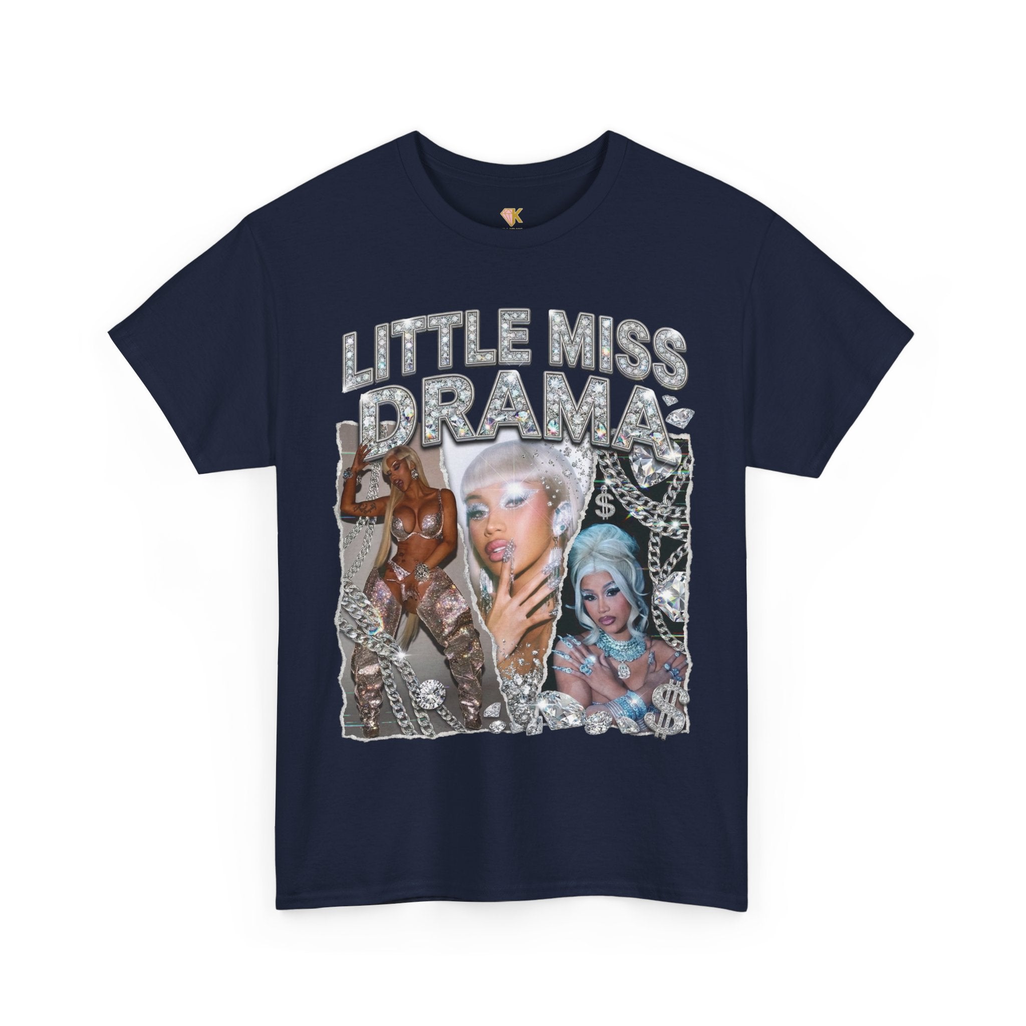 3 Peat Blinged Out Cardi B Bootleg Tee