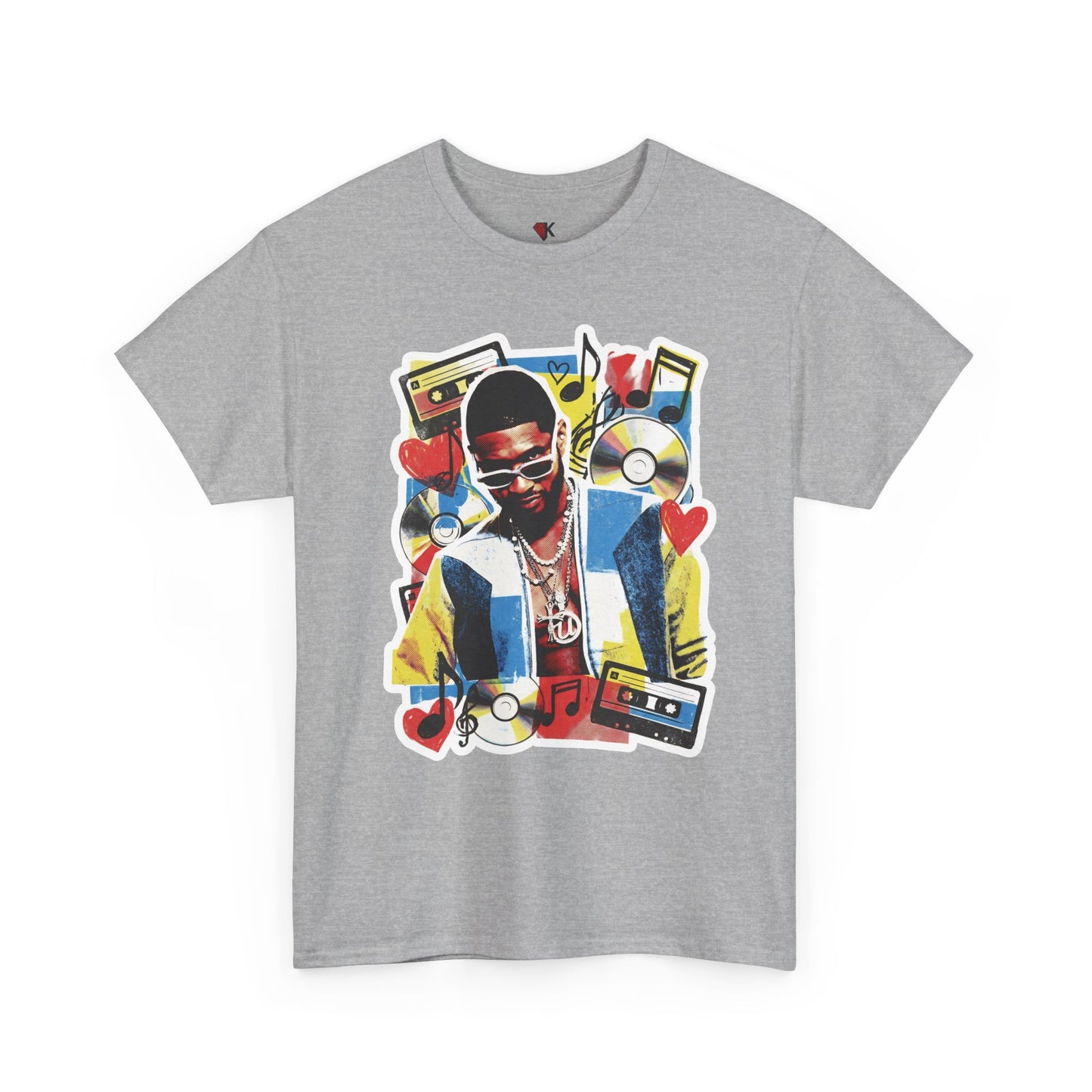 Usher "Abstract Vibes" Pop Art Graphic Tee