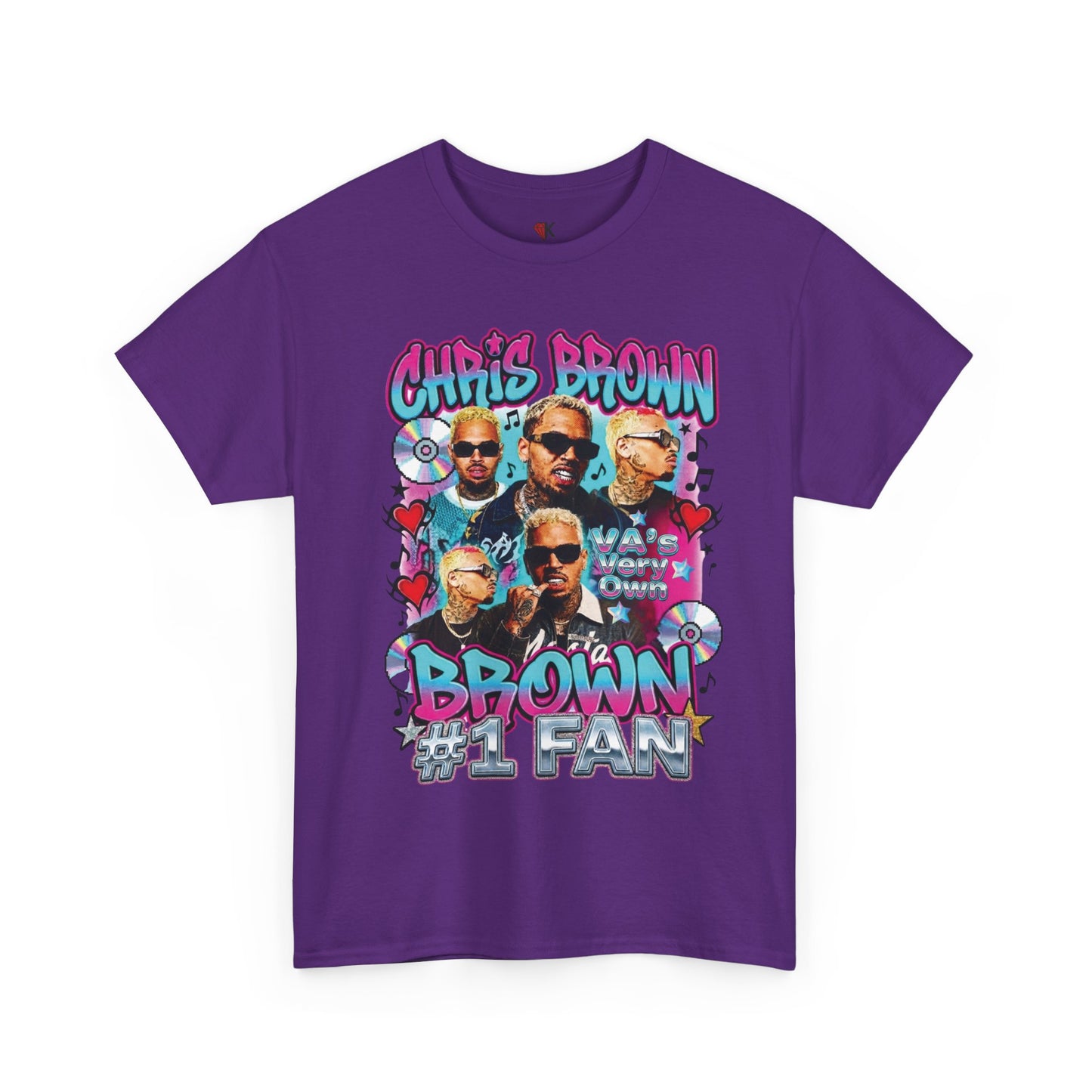 Chris Brown "#1 Fan" Custom Graphic Tee