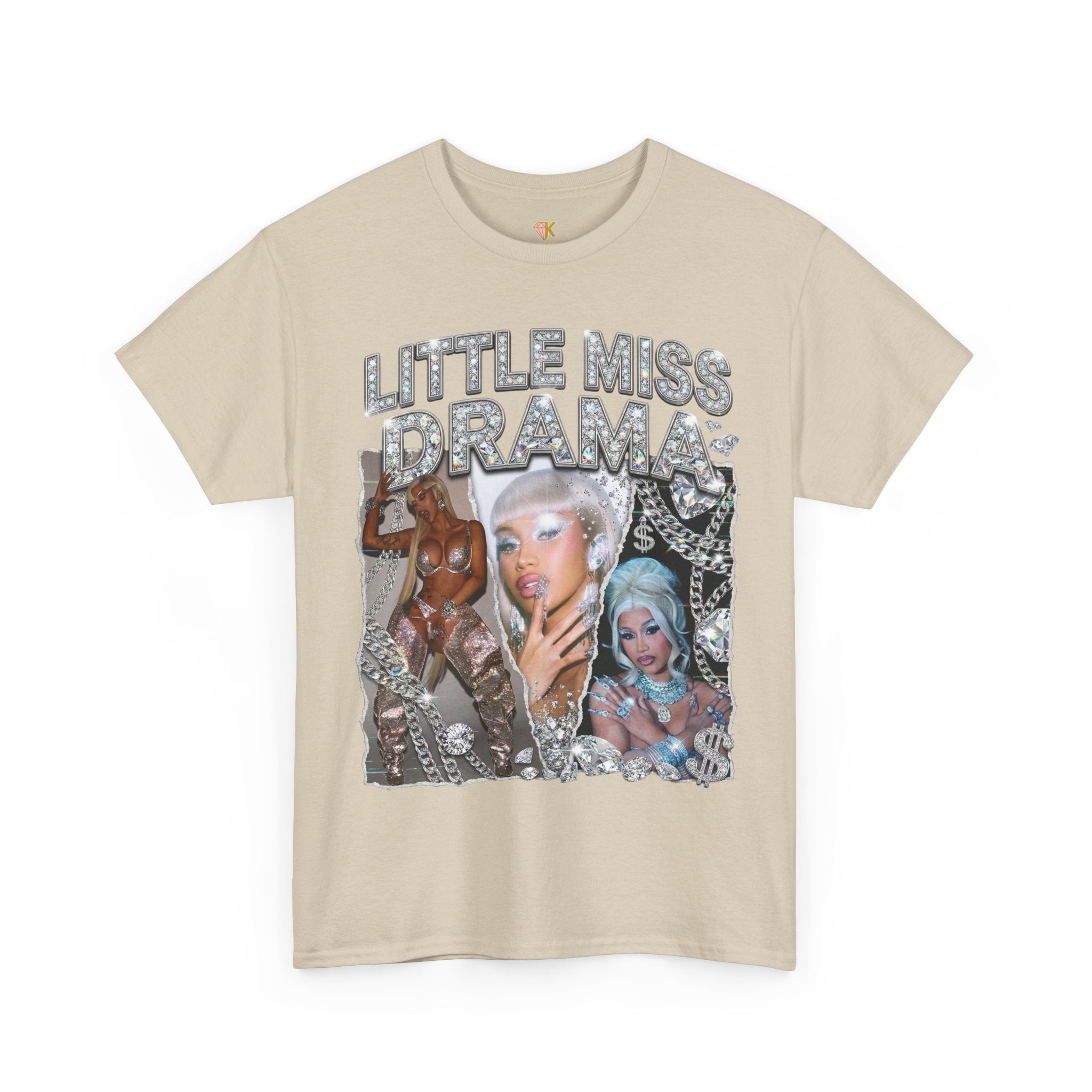 3 Peat Blinged Out Cardi B Bootleg Tee