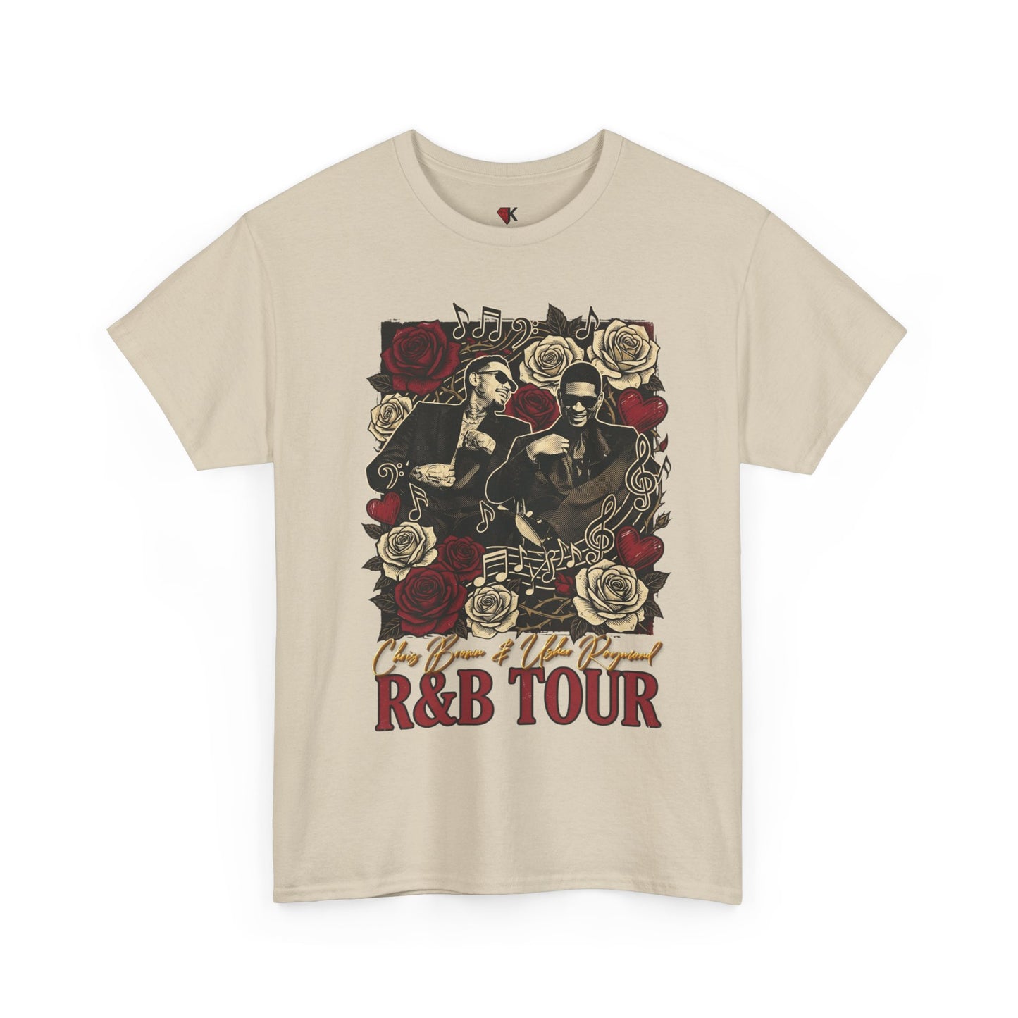 Chris Brown & Usher: R&B Tour Commemorative Tee