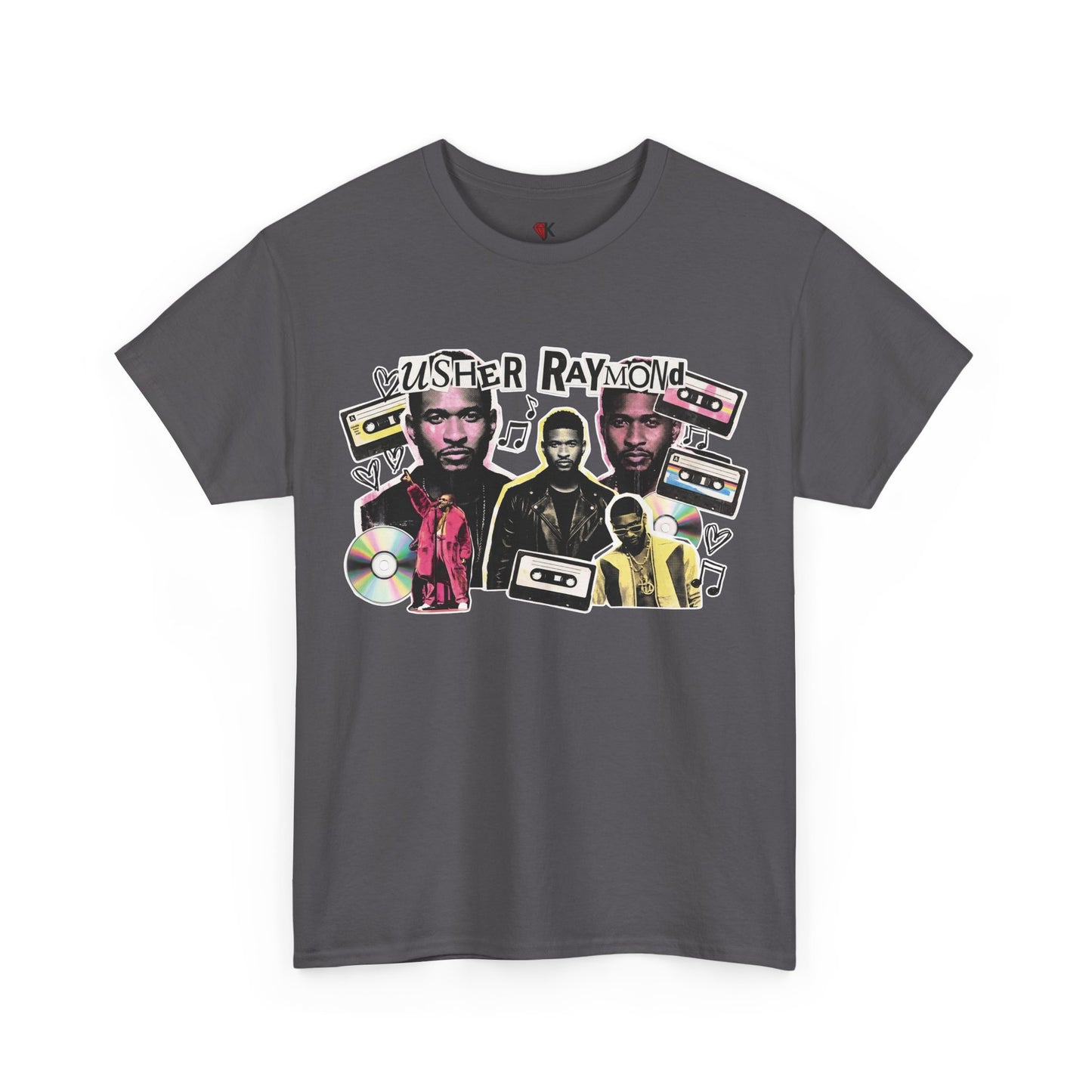 Usher Raymond Retro Collage Graphic Tee