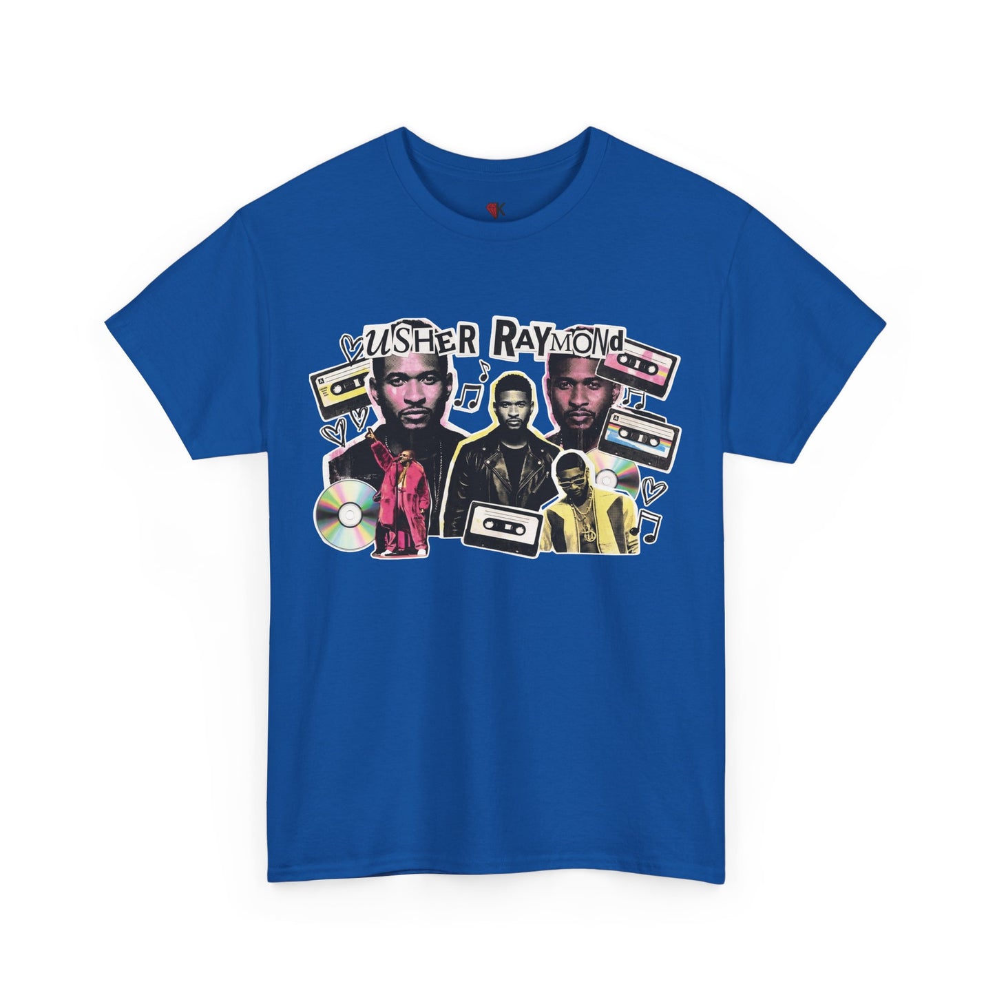 Usher Raymond Retro Collage Graphic Tee