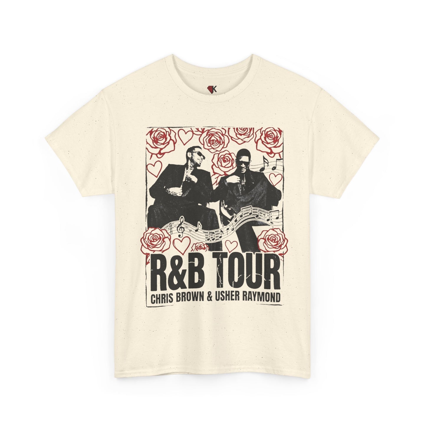 R&B Tour Graphic Tee: Chris Brown & Usher Edition