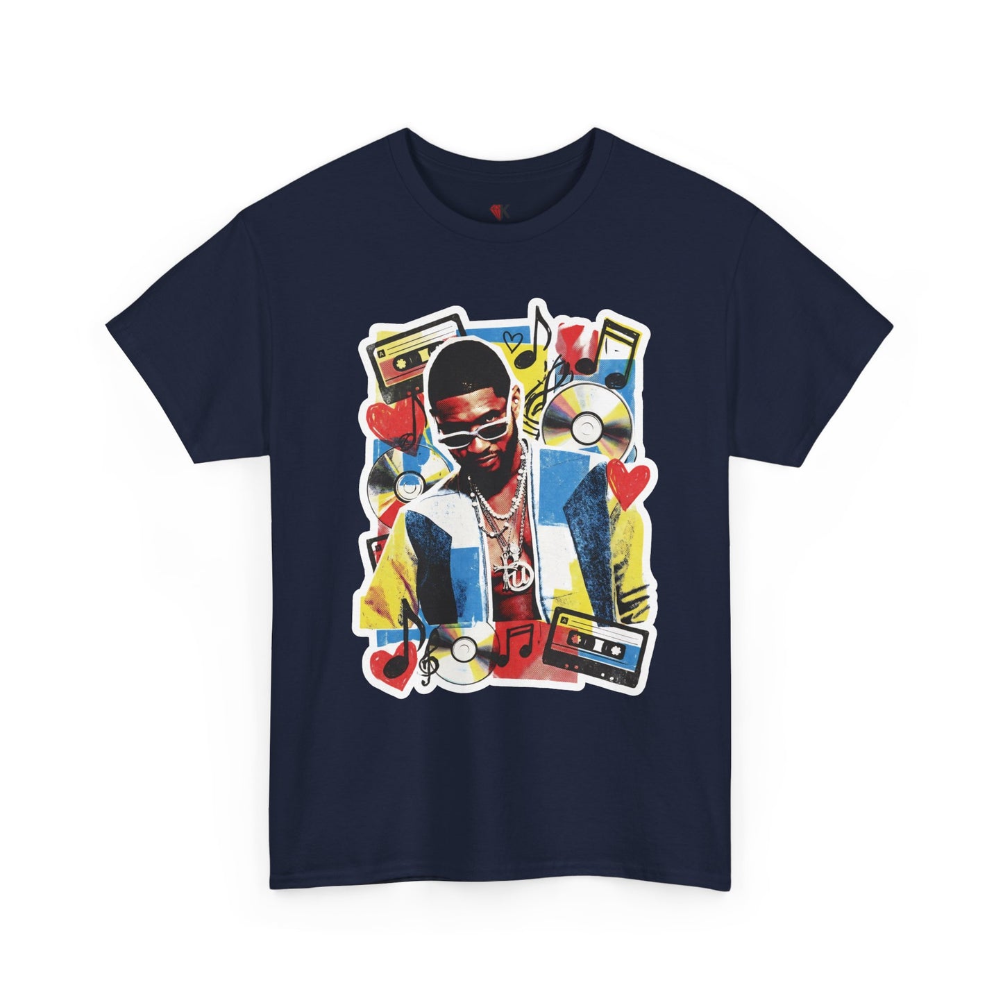 Usher "Abstract Vibes" Pop Art Graphic Tee